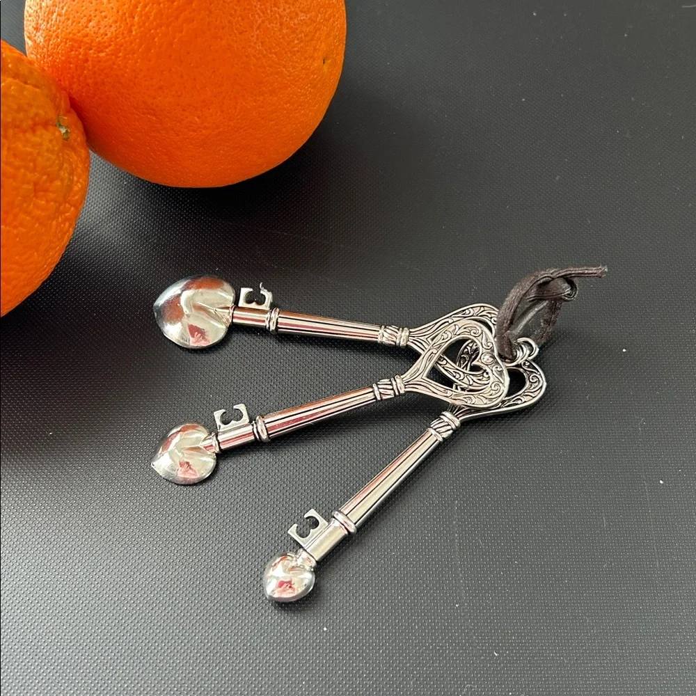 Brighton miniature measuring spoons Pinch, Dash, Smidgen Brighton collectible